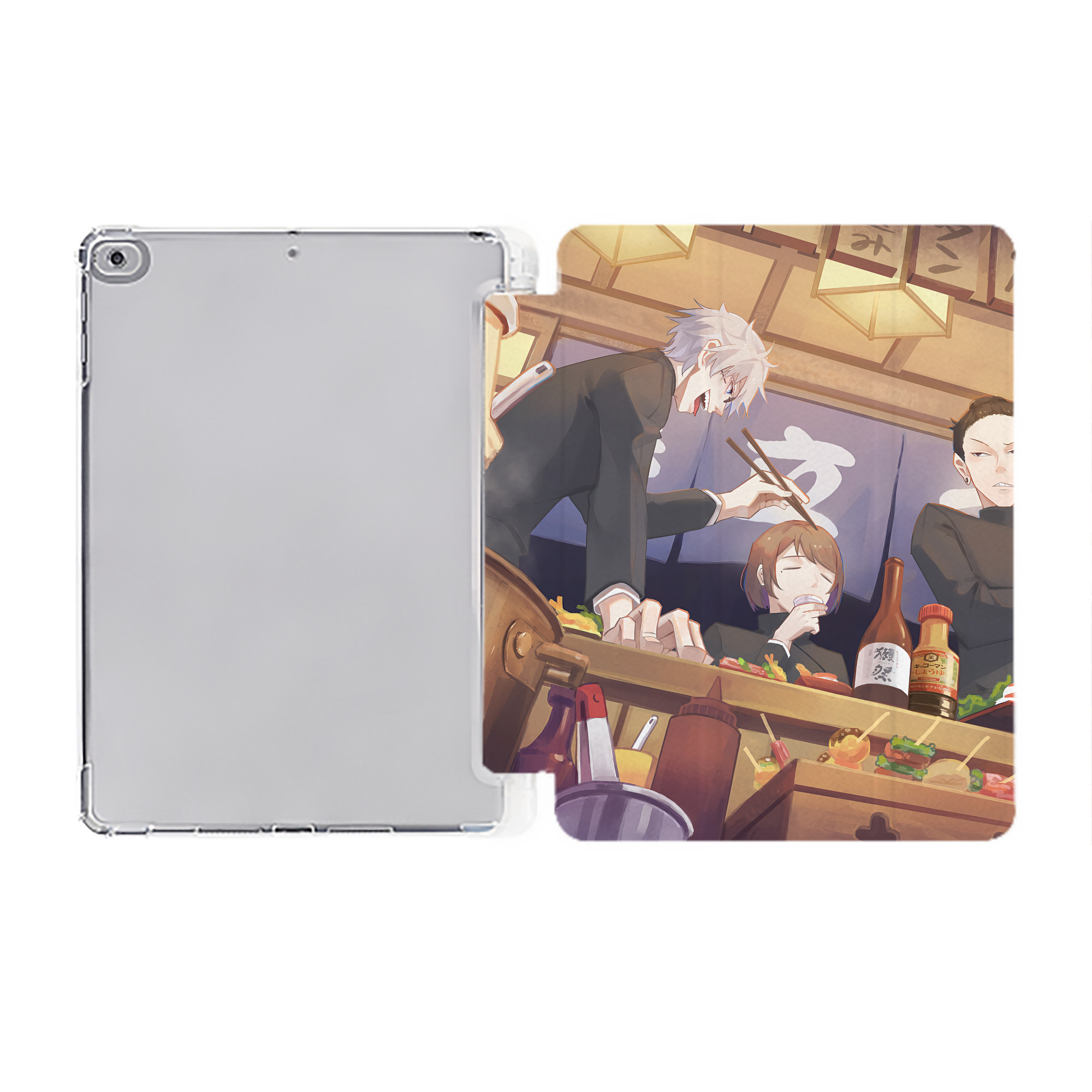 （画像用） SPY×FAMILY间谍家家酒 IPad ケース ペン収納付き 三つ折りスタンド PUレザー×シリコン 対応機種9.5/10.5/10.9インチ